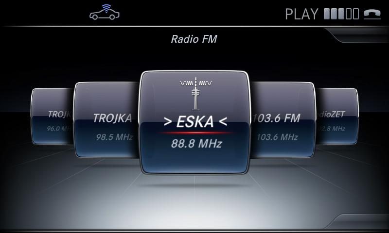 Mercedes Comand NTG5 HU Entry Audio20 CD Tłumaczenie nawigacji - Polskie menu